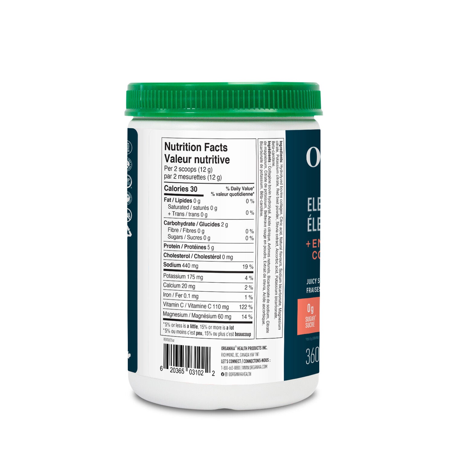 Electrolytes + Enhanced Collagen - Juicy Strawberry Peach Juicy Strawberry Peach | GNC